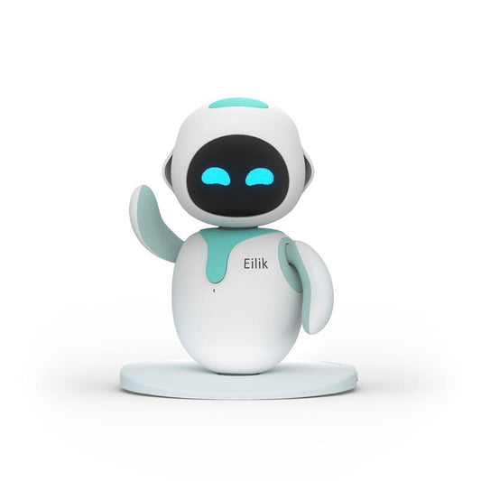 Energize Lab, Cute Robot Eilik Pets Toys with Abundant Emotions, Animations & Mini-Games, Your Perfect Desk Touch Interactive Companion, Holidays & Birthdays Gifts for Girls & Boys