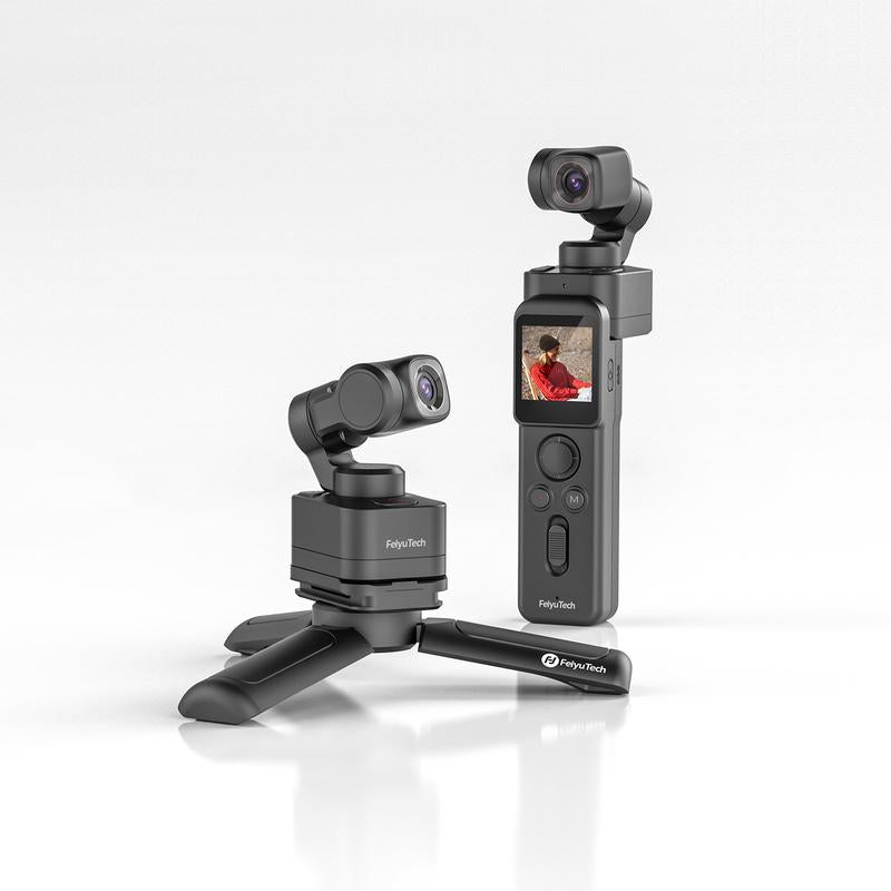 Pocket 3 Gimbal Camera,4K 60FPS Camera with Handheld 3-Axis Stabilizer,Wireless Remote Control Action Camera, AI Tracking, Detachable Handle, Magnet Base Gift Indoor Mini Camara