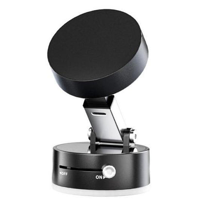 Magnetic Phone Holder Stand, Adjustable & Foldable, Strong Suction Cup, Vacuum Adsorption, Portable Multifunctional Mobile Phone Stand for Ca